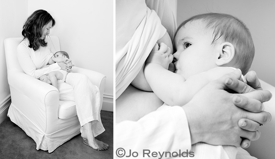 Breastfeeding Baby Photograph